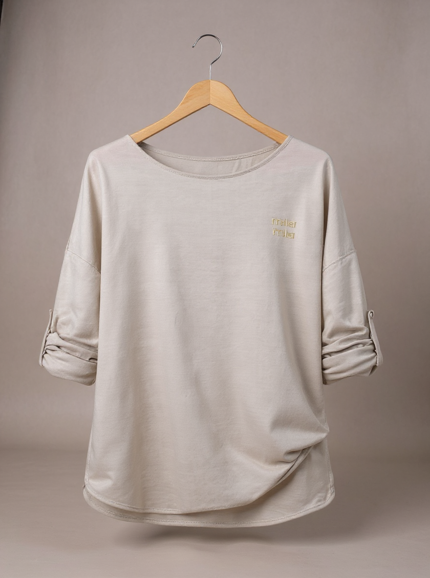 MIJA MIJA WAX SHIMMER SHIRT One size (tot 44)