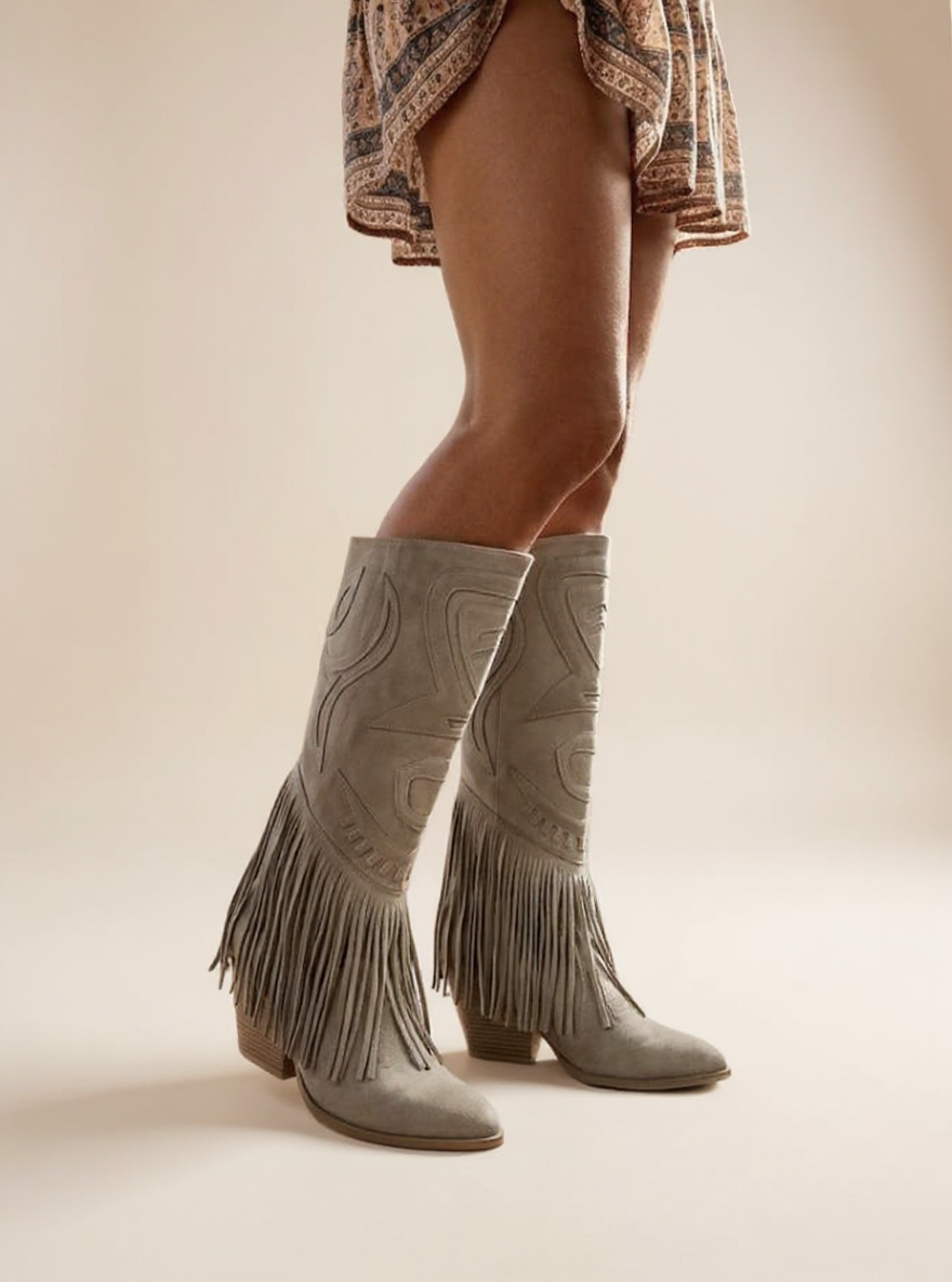 Fringle Tribal Beige boots LAATSTE MAATJES