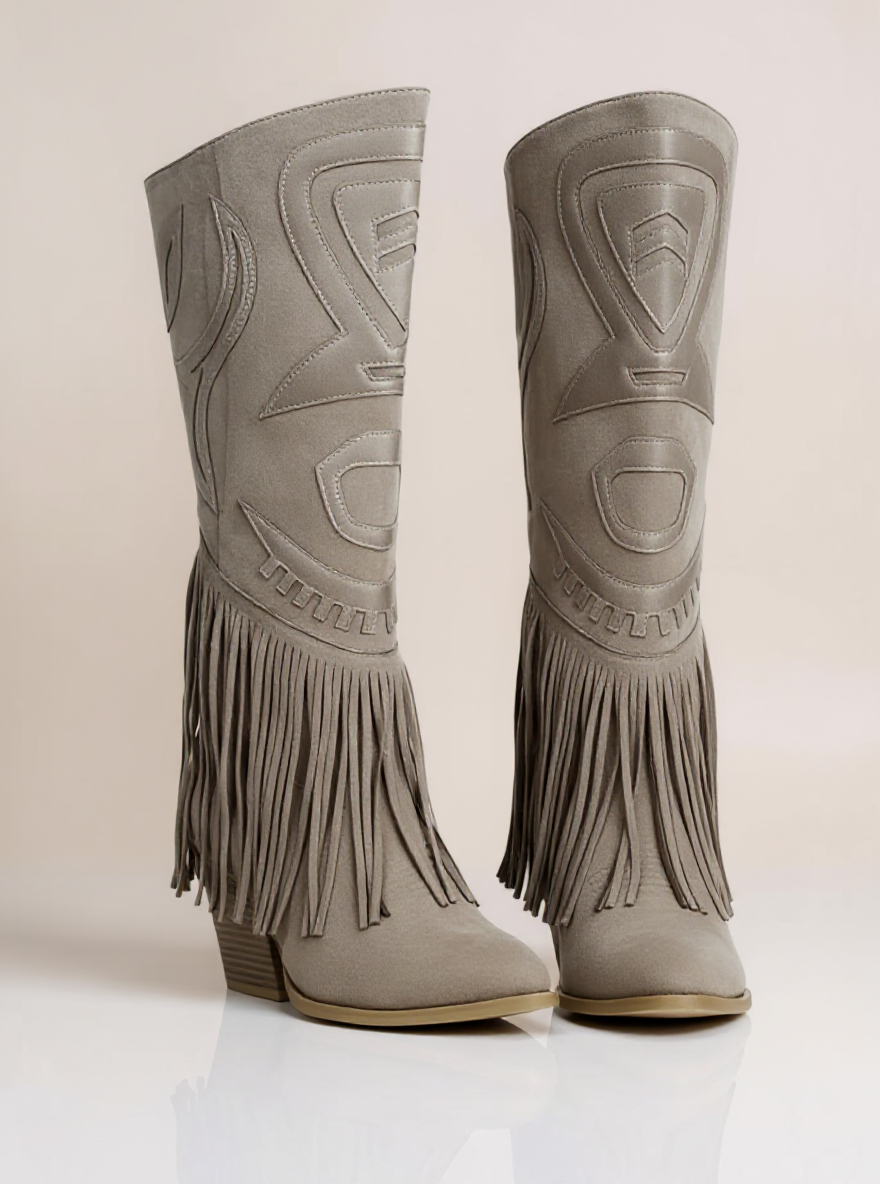 Fringle Tribal Beige boots LAATSTE MAATJES