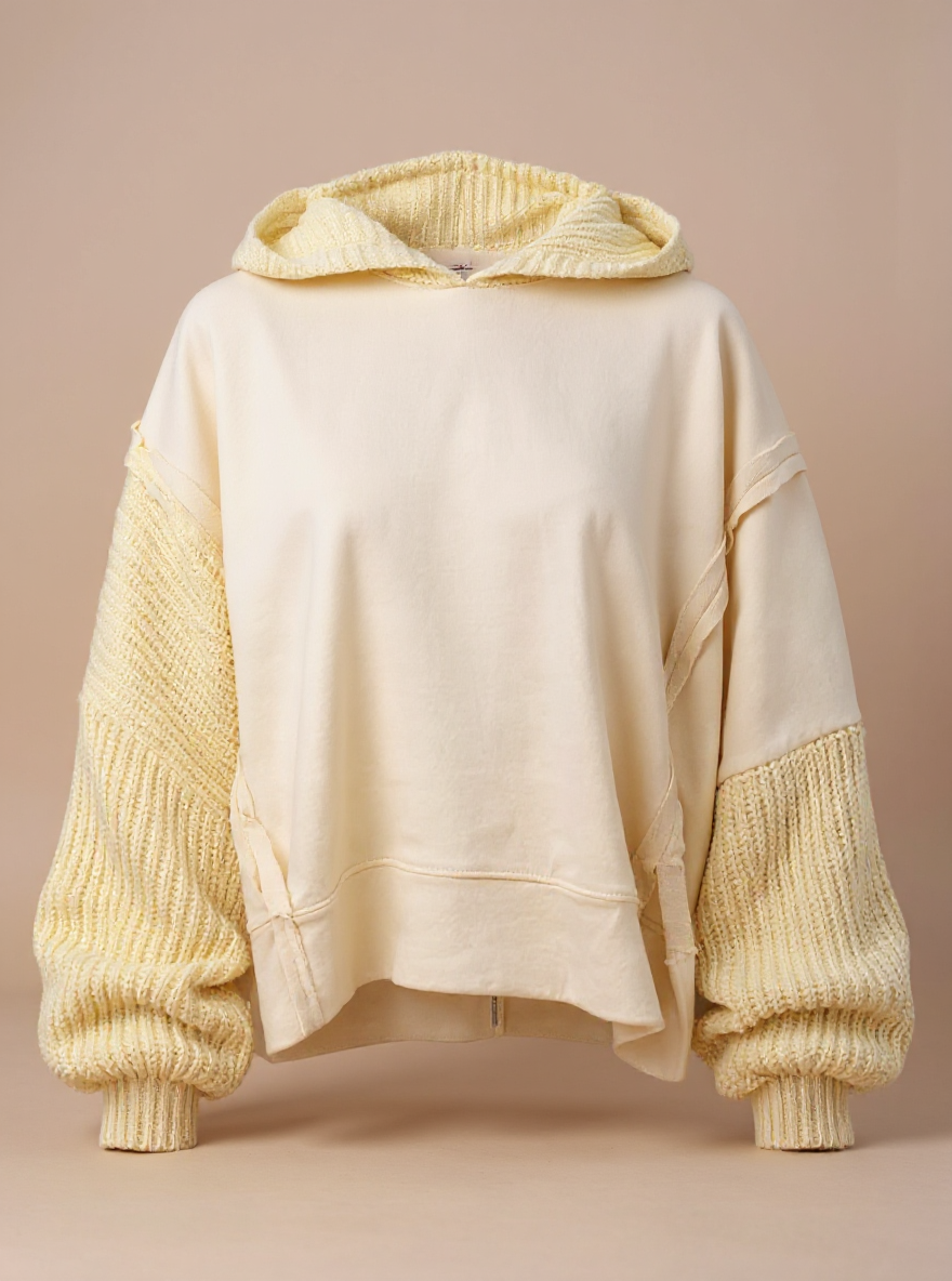 Oversized ruim vallende Hoody