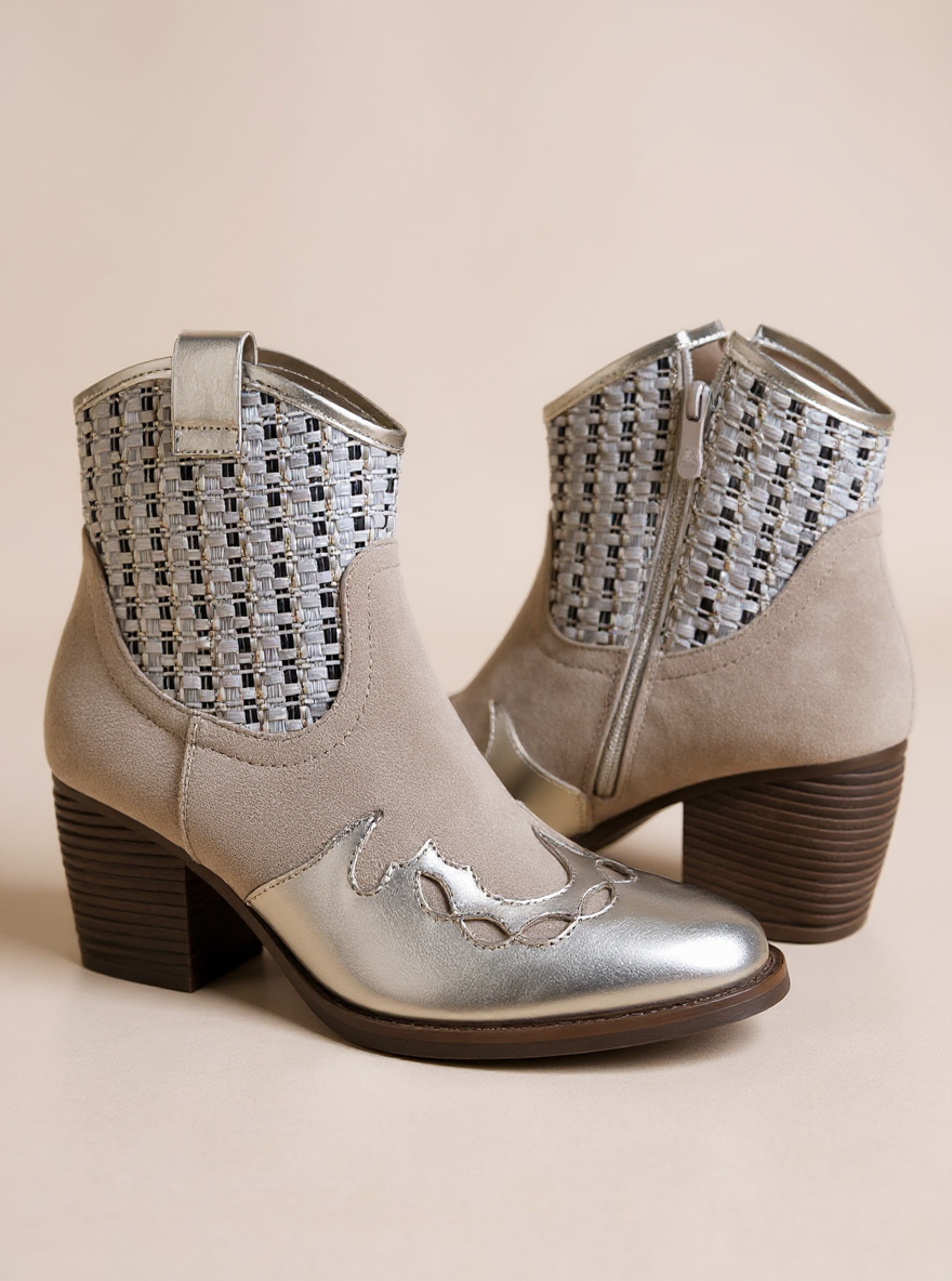 Cowboy enkelboots golden touch