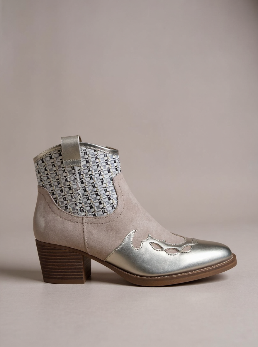 Cowboy enkelboots golden touch