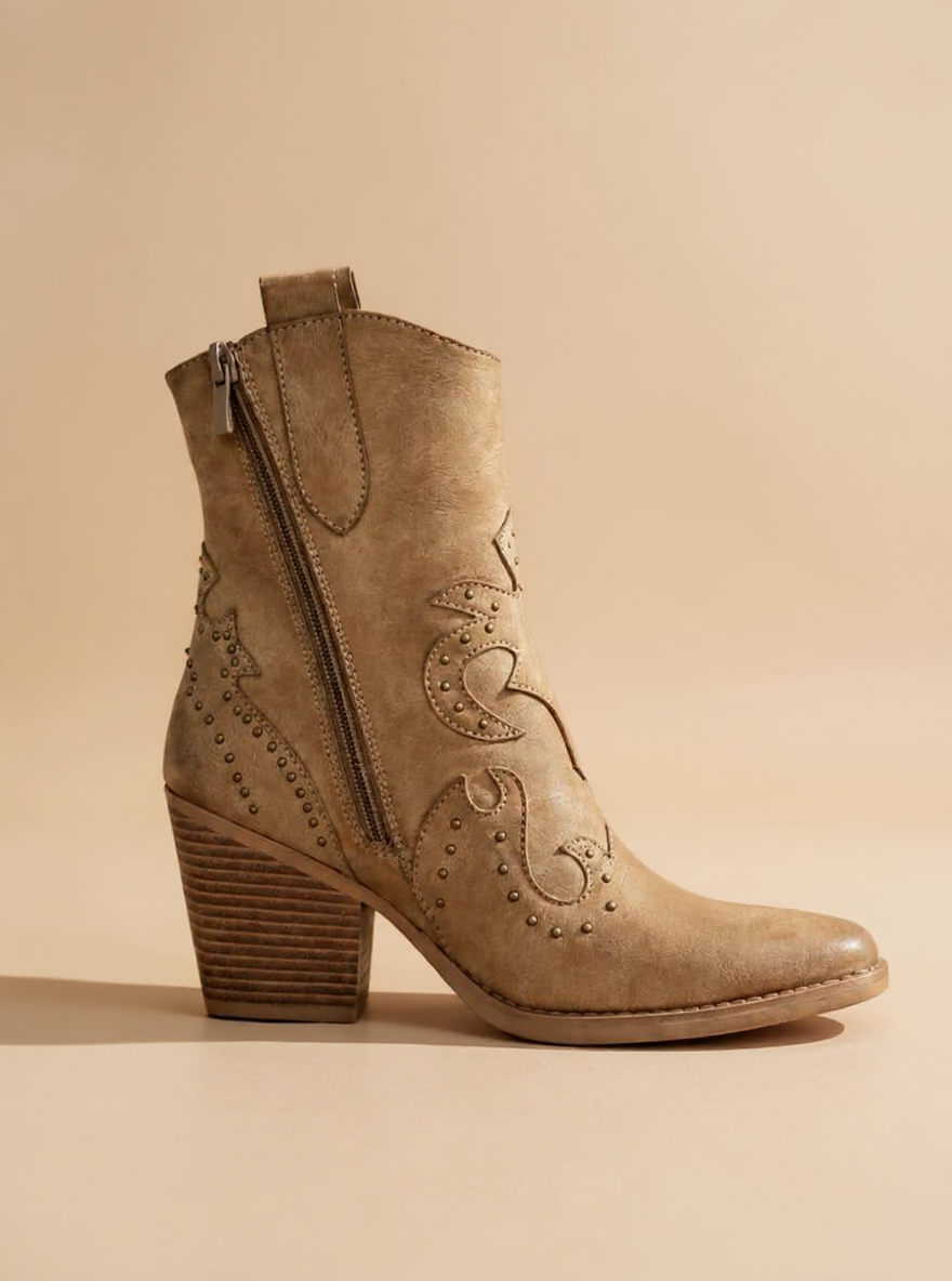 Korte boho cowboylaars